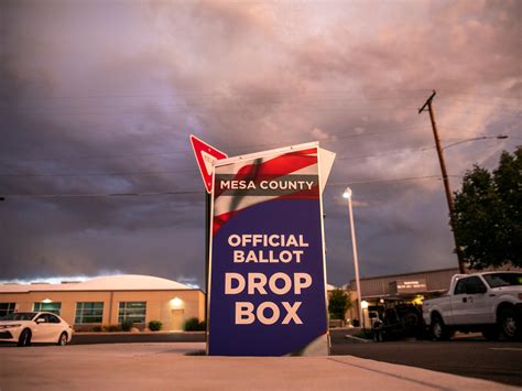 ballot drop box grand junction co|mesa county ballot tracking.